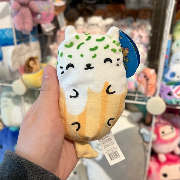 Cats vs Pickles CVP “Chip n Dip” Bean 4” Stuffed Plush - Picture 1 of 3